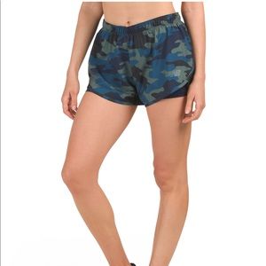 NWT New Balance Camoflauge Camo Athletic 2-in-1 Woven Shorts Size XS